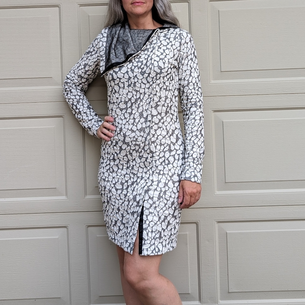 ELSEWHERE fun knit cowl tunic dress XS S